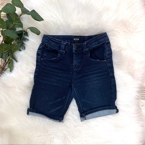 HUDSON JEANS▪️Girls Stretchy Bermuda Jean Short.